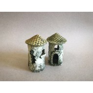 Декорация керамика башня - 11см х 6см 