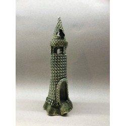 Декорация керамика башня большая - 30см х 10см