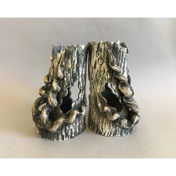 Декорация керамика коряга (тополь) 18см х 10см