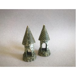 Декорация керамика замок - 5см х 12см