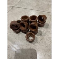 Керамический горшок для растений малый 2,5см х 3.5см