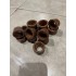 Керамический горшок для растений малый 2,5см х 3.5см